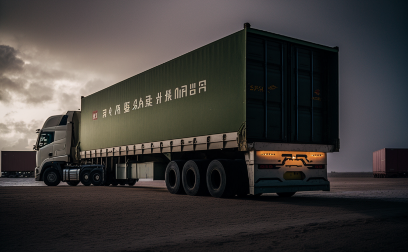Cargo transportation by truck